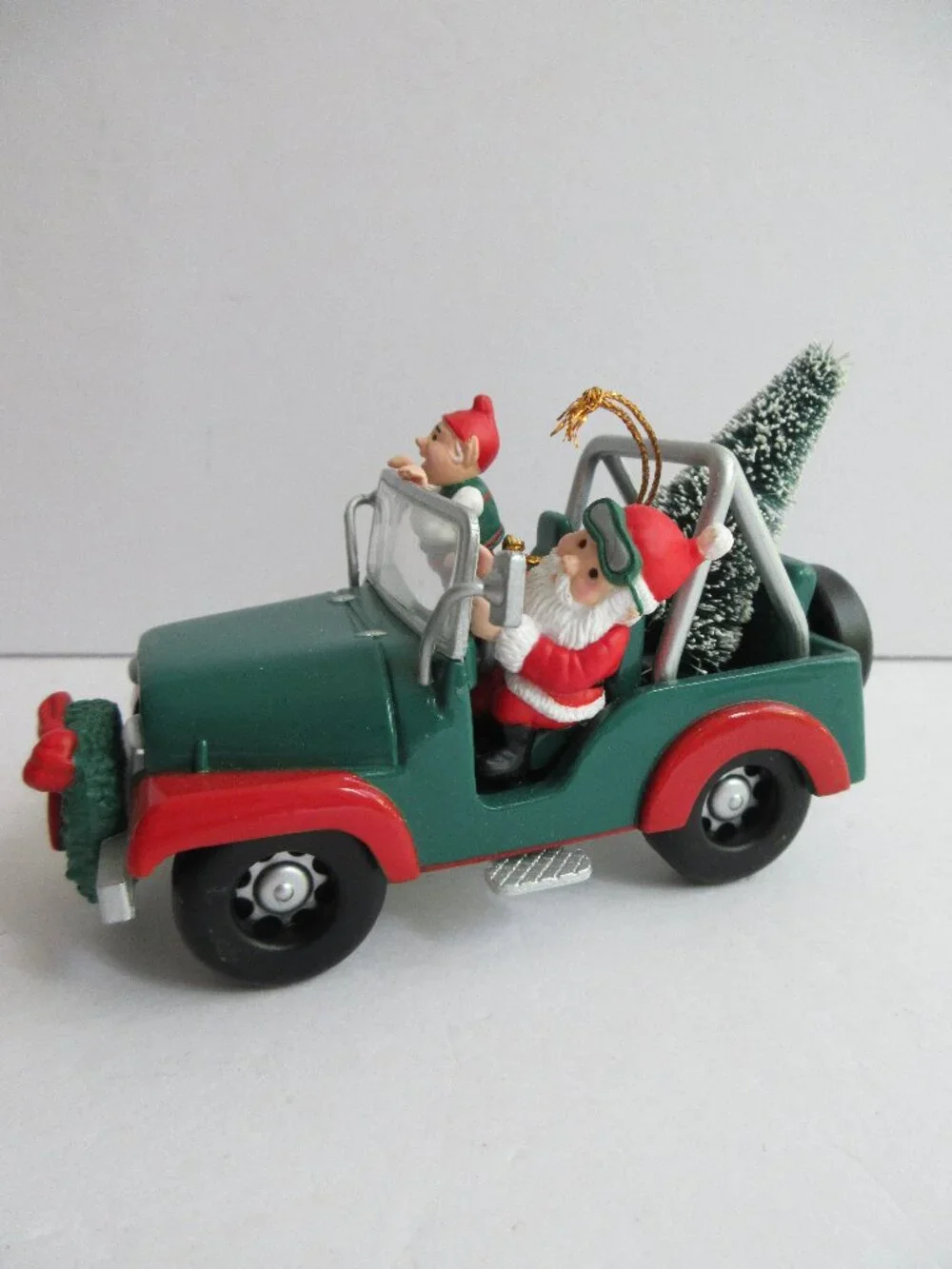 Christmas Charmers Four Wheel Santa First Edition 1992 NEW in Box Natl Rennoc